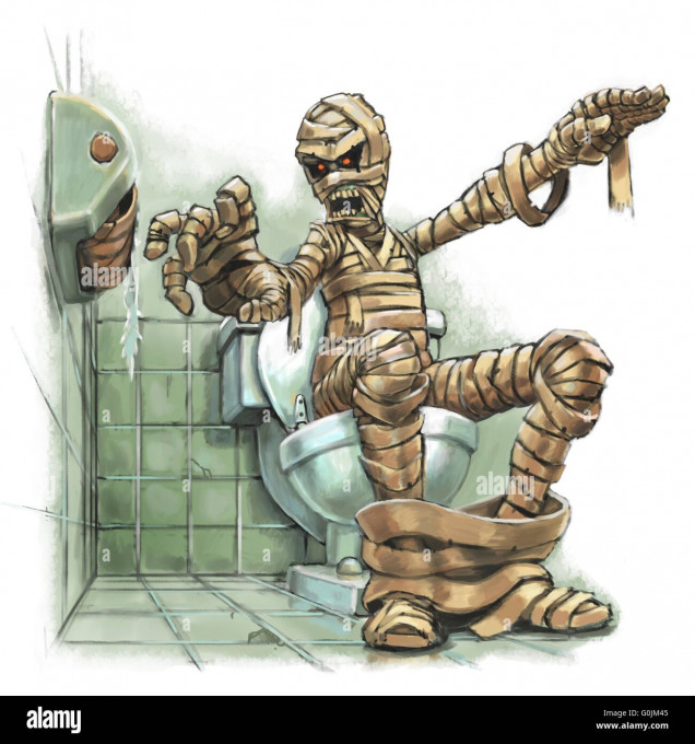 eine-lustige-karikatur-illustration-einer-beangstigend-mumie-sitzen-auf-einer-toilette-die-plotzlich-erkennt-dass-kein-wc-papier-auf-der-rolle-g0jm45.jpg